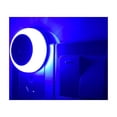 thumbnail image 6 of Mini LED Night Light, Plug-In, Dusk to Dawn Sensor, Compact, Ideal for Bedroom, Bathroom, Nursery, Hallway, Kitchen - Blue light, 6 of 6