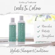 Tints of Nature Natural and Organic Hydrate Shampoo, Intensely Hydrating, Vegan, 1 x 250ml