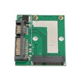 thumbnail image 4 of Tarjeta Adaptadora Mini Pcie SSDOperación SimpleResistente MSATA SSD A Tarjeta Adaptadora SATA De 2,5 Pulgadas6,0 Gbps Para Escritorio ANGGREK Universal, 4 of 8