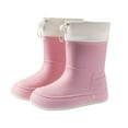 thumbnail image 4 of Pink Women'S Versatile Waterproof Boots With Easy-On Design, Perfect For Active Lifestyles, 4 of 4