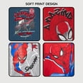 thumbnail image 6 of Marvel Spider-Man Toddler Boys' 2-Piece T-Shirt and Shorts Set Spider Man Navy Gray, 6 of 7