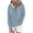 Gray, variant on Women's Hoodies Pullover Hoodies for Women Long Sleeved Drawstring Pocket Button Pullover Print Casual Loose Tops Ladies Fitness Workout Fall Winter Wear Gray