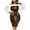 CL3, variant on BintaRealWax Custom African Print Pencil Dresses for Women Dress Sexy Party Dress Wear Plus Size Dress Ankara Wax