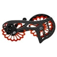 thumbnail image 1 of Lightweight Carbon Fiber Bike Derailleur Pulley Wheels System Ceramic Bearing Guide Roller, 1 of 6