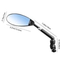 thumbnail image 3 of 360° Rotatable Rearview Mirror, Adjustable Bike Mirror for Safety and Road Visibility, Cycling Accessory, 3 of 3