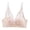 Khaki, variant on Lace Triangle Bra for Women Wireless Seamless Push-up Breathable Thin Straps Solid Colors Natural Shape