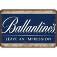 thumbnail image 1 of Letrero Lata Whisky Ballantine Metal Vintage Pintura Hierro Rectangular 40x30cm, 1 of 9