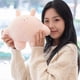 thumbnail image 2 of 9 inch Cute Rabbit Plush Stuffed Animal Body Pillow Fat Cartoon Cylindrical Body Pillows for Kids, Super Soft Hugging Toy Gifts for Bedding, Kids Slee, 2 of 4