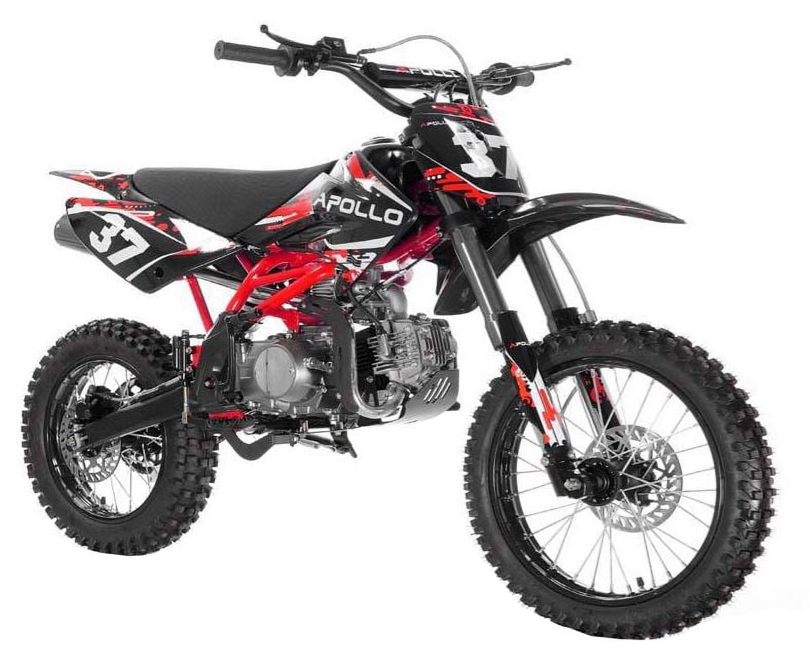 Apollo 125cc Dirt Bike, Off Road Vitacci Motocross, Kick Start for