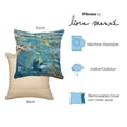 thumbnail image 3 of Liora Manne Marina Fantasea Indoor Outdoor Decorative Pillow Ocean, 3 of 5