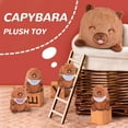 thumbnail image 5 of Niuniu Daddy 13" 5 in 1 Capybara Stuffed Animals Family Set Mommy Capybara Plush with 4 Babies Toys Plush for Girls Boys Adults with Christmas Birthday Party Presents Gifts, 5 of 10