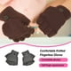 thumbnail image 5 of Minnieouse 1 par de guantes sin dedos, cómodos, simples, térmicos, medio dedo, funda para calentar las manos, calentador de manos, guante para Type3 NO3, 5 of 5