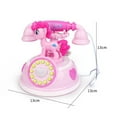 thumbnail image 5 of OUTAD High Quality Retro Telephone Early Education Story Machine Multi-modes Simulation Telephone Girl Toys, 5 of 5