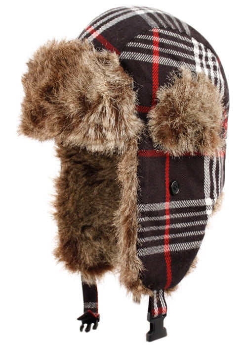 fur hunting hat