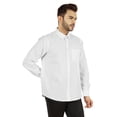 thumbnail image 3 of Bestman Long Sleeve Cotton Flex Shirt For Mens Button Downt W/ Patch Pocket Office Wear, 3 of 7