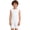 White, variant on Unisex Kids Back Zip Sleeveless Anti-Strip Jumpsuit with Special Needs Autism Romper Adaptive Clothing Grey 6