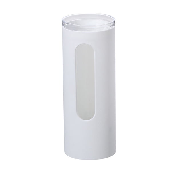 Dispensador de vasos desechables de plástico, portavasos tipo tirador, dispensador de vasos para enfriador de agua