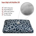 thumbnail image 6 of Majestic Pet | Fusion Rectangle Pet Bed For Dogs, Removable Cover, Navy, Medium, 6 of 6