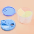 thumbnail image 5 of Milk Powder Dispensers,Formula Dispenser On The Go, Non-Spill Rotating Three-Compartment Formula Container to Go, Milk Powder Snack Container for Travel, Blue, 5 of 5