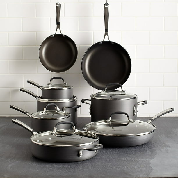 Simply Calphalon Nonstick 14 Piece Set - Walmart.com - Walmart.com