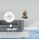 thumbnail image 2 of Reloj de pared decorativo, silencioso, sin tictac, acrílico, diseño de letrero de mesa, adecuado para sala de estar, dormitorio, oficina, ., 2 of 8