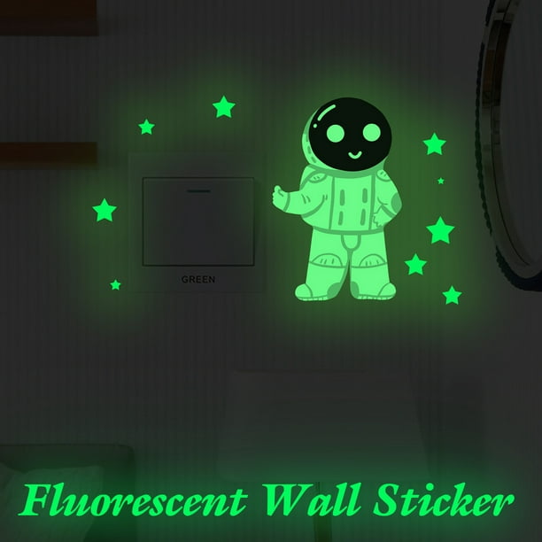 Stickers interrupteur fluorescent