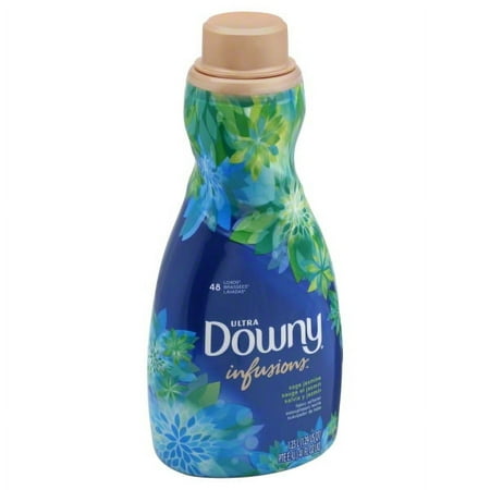 Downy Ultra Infusions Sage Jasmine Liquid Fabric Softener 48 Loads 41 Fl Oz