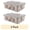 Taupe, variant on (2 pack) (2 pack) Cook with Color Taupe 8-Compartment Snack Storage Container with Lid & Handle