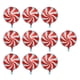 thumbnail image 1 of 10 globos de aluminio con forma de piruleta para fiestas en casa. rojo, 1 of 8