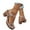 Khaki, variant on Women Sandals Retro Hollow Sandals Soft Sole Casual Shoes Lightweight Breathable Design For Daily Summer Casual Outfits ,Us Size:8.5