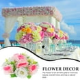 thumbnail image 7 of BESTYASH Fake Flower Arrangement Round Decorative Table Flower Ball for Indoor Decor 1Set, 7 of 7