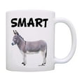 thumbnail image 1 of Smart Ass Smartass Donkey Sarcasm Gag Gift 11oz Ceramic Coffee Mug White, 1 of 4