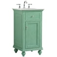 thumbnail image 4 of Elegant Lighting VF12319AW-VW Otto 18" Free Standing Single Basin Vanity Set - Off White, 4 of 7
