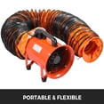 thumbnail image 4 of Manguera de ductos VEVOR de PVC flexible de 25 pies para ventilador de 10 pulgadas, 4 of 9