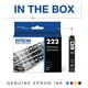 thumbnail image 5 of Cartuchos de tinta Epson T222 Color Combo y T222 Black Standard, 5 of 6