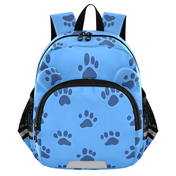 ALAZA Dog Footprint Mini Backpack School Bookbag Age 3-7 Medium