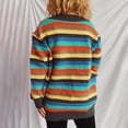 thumbnail image 4 of LOVZFMLL Cardigan pour Femmes, Chandail Rayé, Veste Cardigan à Boutons, 4 of 4