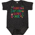 thumbnail image 3 of Inktastic Mamaw and Papaw Love Me Girls Baby Bodysuit, 3 of 5