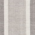 thumbnail image 6 of SAFAVIEH Montauk Sharlene Solid Striped Cotton Runner Rug, Ivory/Grey, 2'3" x 7', 6 of 7