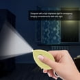 thumbnail image 4 of Silbato Control De Voz Buscador De Llaves Anti Pérdida Llavero Localizador Tracer Forma De Hoja Para Billetera Coche Mascota Bolsa Para Niños Maleta Material ABS Negro Amarillo, 4 of 7