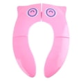 thumbnail image 1 of Cojín de asiento de orinal plegable para niños, portátil, para viajes, para bebés y niños pequeños, funda de cojín para entrenamiento de inodoro, n.º 4, 1 of 13