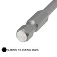 thumbnail image 4 of Uxcell 1/4" Hex Shank 5.9" Length 3PH1-6PH2 Magnetic Screwdriver Bit Set S2 Steel, 4 of 5