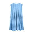 thumbnail image 4 of Vestido de Verano Casual, Vestido de Cuello en V sin Mangas Impreso Suelto Hecho de Poliéster Cómodo para el Uso Diario de Verano de Primavera, Vestido de Verano de Mujer, 4 of 5