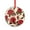 Pattern-1, variant on Seahorse on Coral Seascape Crystal Glass Christmas Ornament for Home Office Xmas Tree Decor Mediterranean Style Christmas Ornaments Crystal Hanging