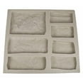thumbnail image 2 of Veneer Stone Rubber Mold for Concrete or Plaster, Limestone Flats, 22.75x20.5, Version 2, Recycled Material, 2 of 4