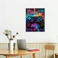 thumbnail image 3 of Nawypu Watercolor Gaming Controller Wall Art Prints Game Wall Decor,Colorful Game Art Canvas Prints,Abstract Game Gamepad Art Painting for Teens Playroom Boys Bedroom Home Decor, 3 of 5