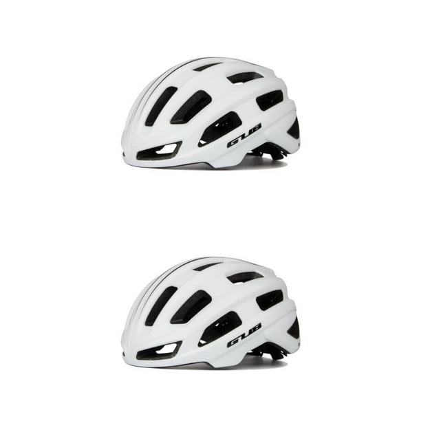 Wosthever Casco de ciclismo Mujeres Cascos de seguridad Sombrero de protección para la cabeza Suministros de equitación Accesorios protectores Blanco 2piezas