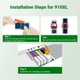 thumbnail image 4 of Cartuchos de tinta INFITONER 910XL negro y color, paquete combinado, 4 of 7