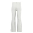thumbnail image 5 of GHSOHS Twill Cotton Bell Bottom Pants for Men Retro 60s 70S Bell Bottoms Disco Pants High Waist Chinos Pants Retro Flared Trousers with Pockets White,S, 5 of 5