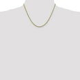 thumbnail image 5 of Avariah Diamonds 14K Yellow Gold 2.7mm Solid Regular Rope Chain - 8" Bracelet, 5 of 8